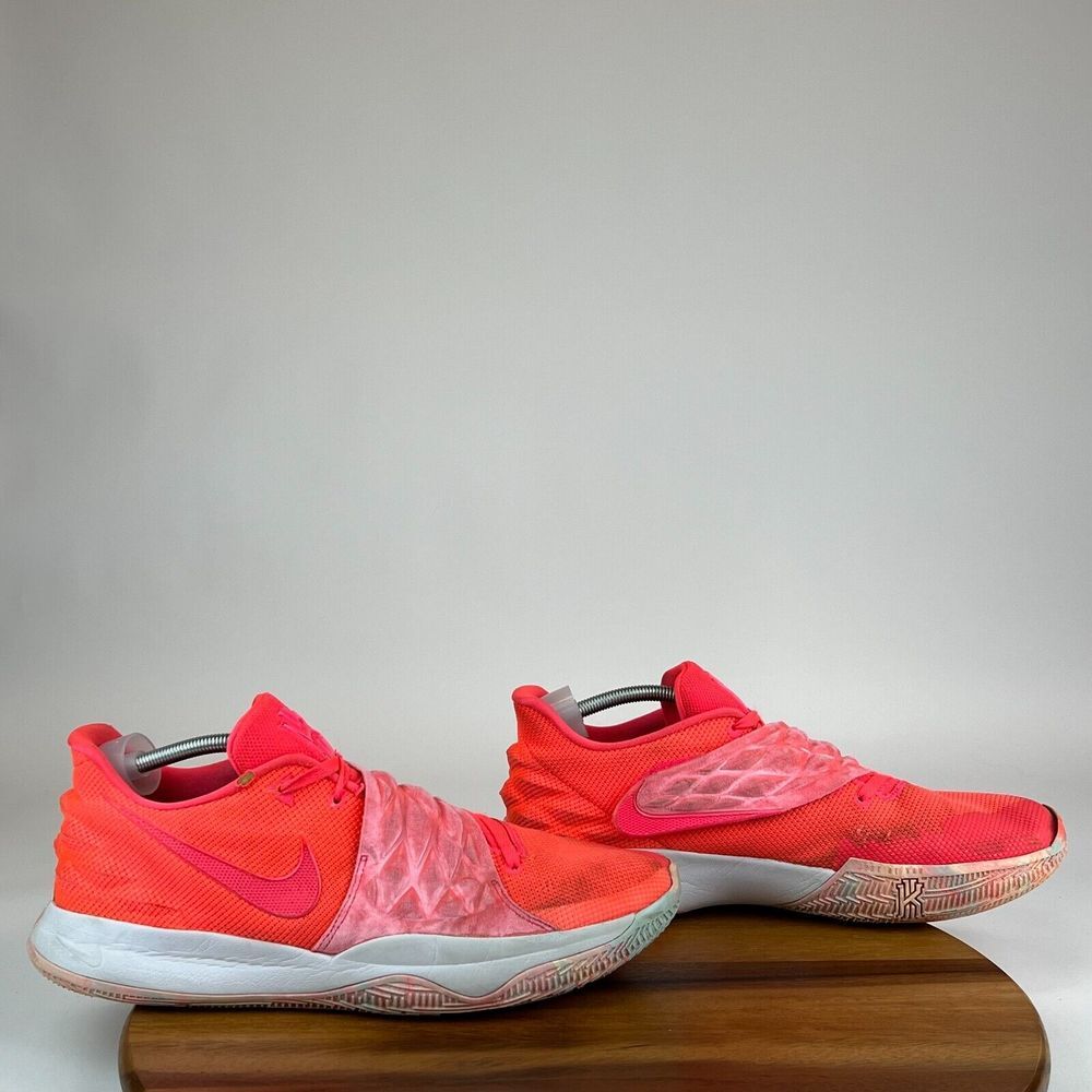 Mens Nike Kyrie Low Hot Punch Pink Basketball Shoes Sneakers Size‎ 14 M GUC